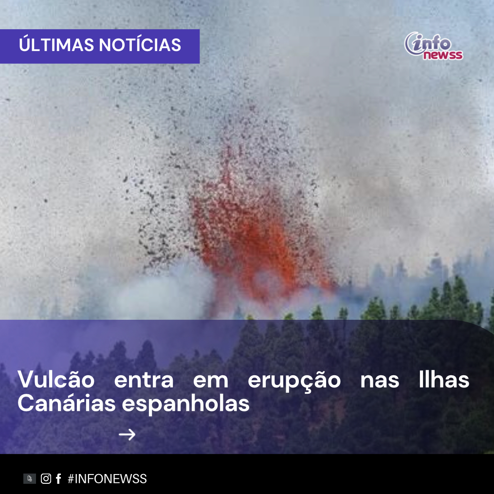 Vulcão associado a possível tsunami no Brasil entra em erupção veja