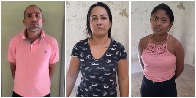 Trio acusado de aplicar golpe 'saidinha de banco' é preso - page