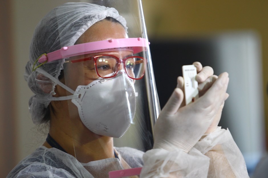 Teste rapido para o Coronavírus - Teste para o COVID-19