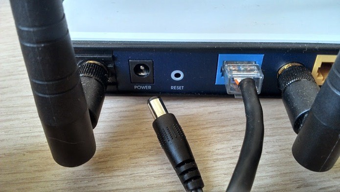 roteador-tp-link-traseira - Internet lenta saiba como resolver