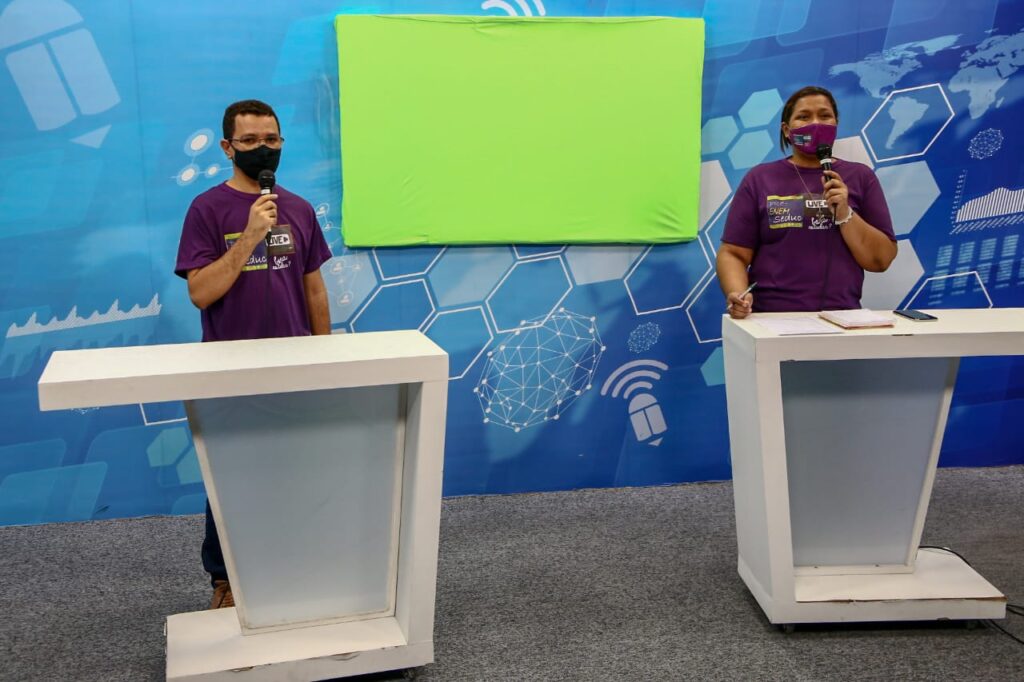 Sala online Pré-Enem Seduc realiza simulados com estudantes