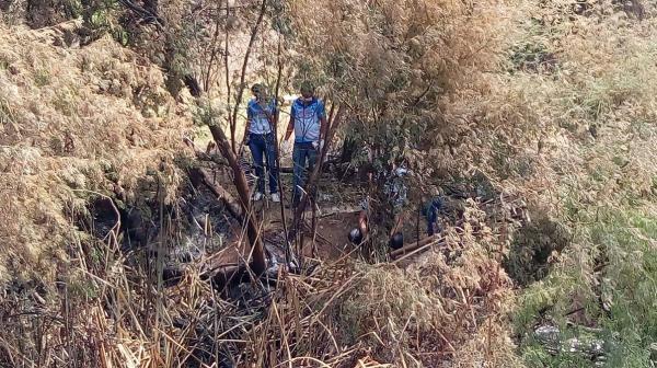 Corpo de homem é achado carbonizado em matagal em Picos