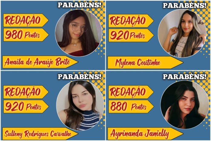 Estudantes de Massapê do Piauí se destacam no Enem