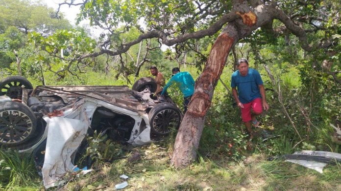 Homem morre em grave acidente na PI-140 na cidade de Floriano