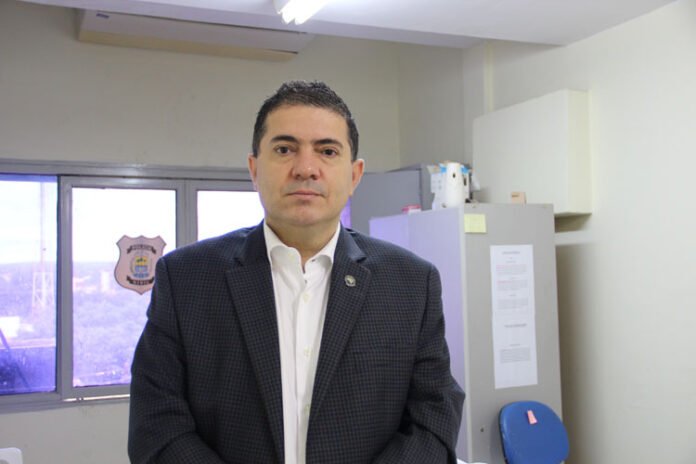 O delegado Emir Maia
