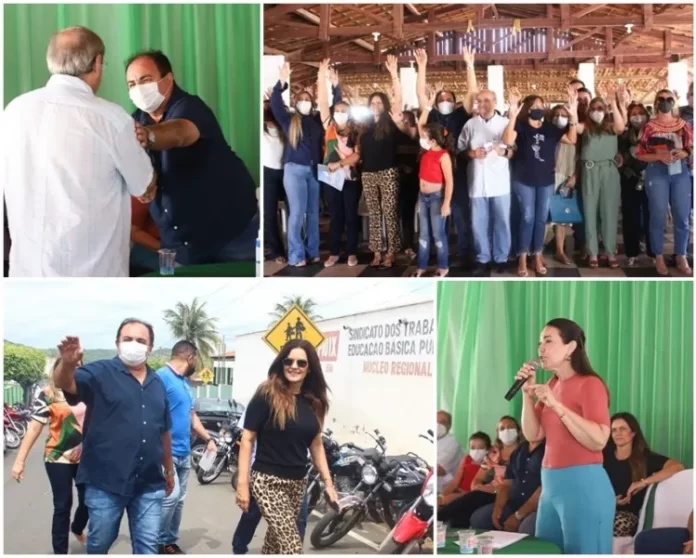 Silvio Mendes e Caravana da Oposição visitam Pio IX e participam de encontro com Prefeito Silas Noronha, lideranças políticas e simpatizantes do Partido Progressistas