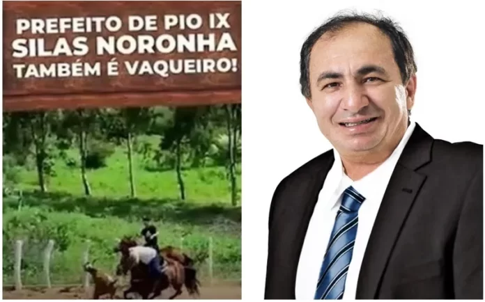 Vídeo de prefeito vaqueiro de Pio IX ‘colocando boi na faixa’ viraliza na internet; assista