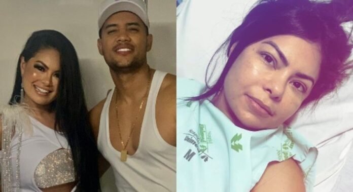 Viúvo de Paulinha Abelha posta vídeo da cantora ainda no hospital e diz ‘Não dá para acreditar’