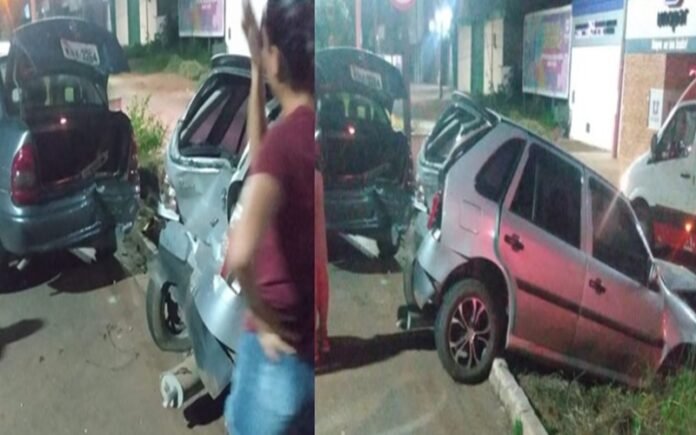 Colisão entre veículos deixa uma pessoa ferida em Picos