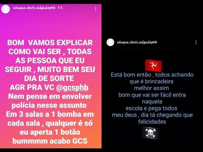 Estudante ameaça atentado com bomba em escola e polícia investiga7