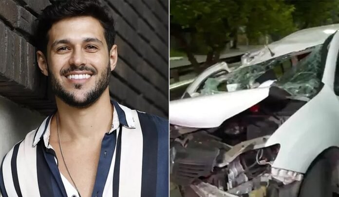 Ex-BBB Rodrigo Mussi sofre acidente de carro em São Paulo