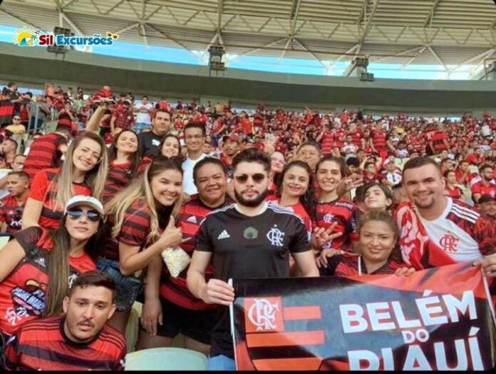Grupo de torcedores piauenses viajam 560 km para assistir jogo do Flamengo contra o Ceará - 4e4b7143-af33-40e4-b793-65978fda107c