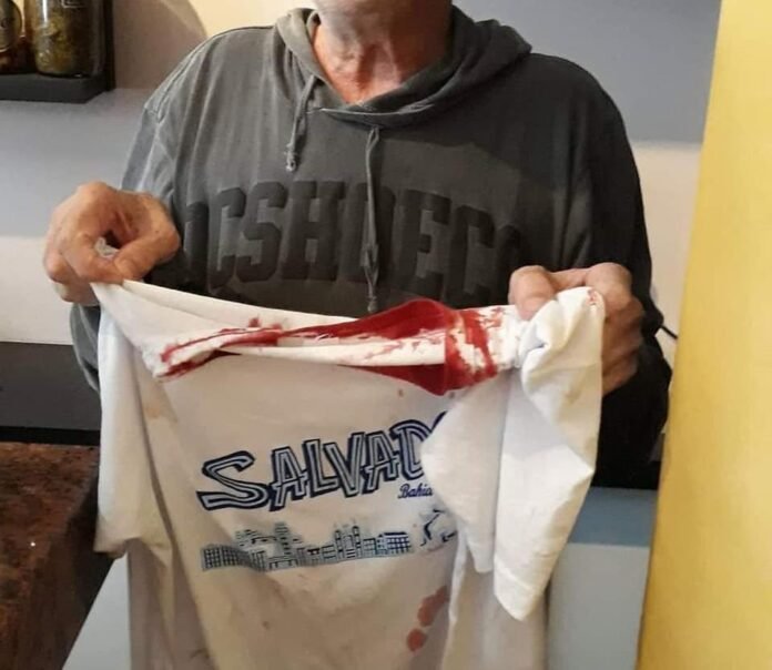 bando armado faz arrastão em bar e agride proprietário