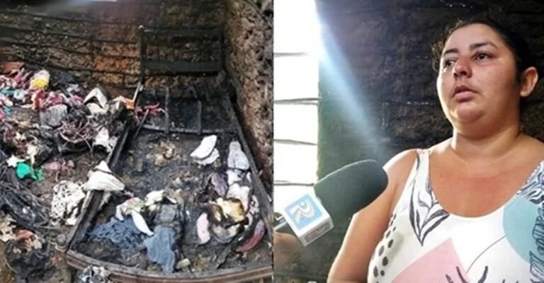 Casa é incendiada e cão morre carbonizado em cidade do Piauí Casa é incendiada e cão morre carbonizado em cidade do Piauí