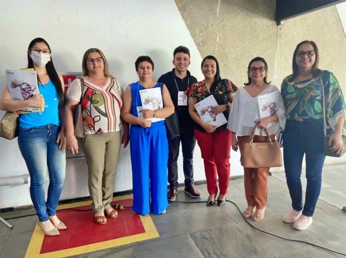 Prefeito, vice-prefeito, secretária de saúde de Marcolândia — PI participam de seminário de qualificação da APS - 7b0c8457-2247-46e5-adde-39715b2ad3dc