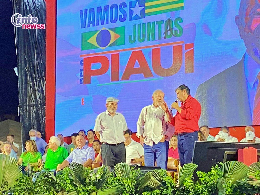 Lula participa de ato político em Teresina — PI - Info Newss