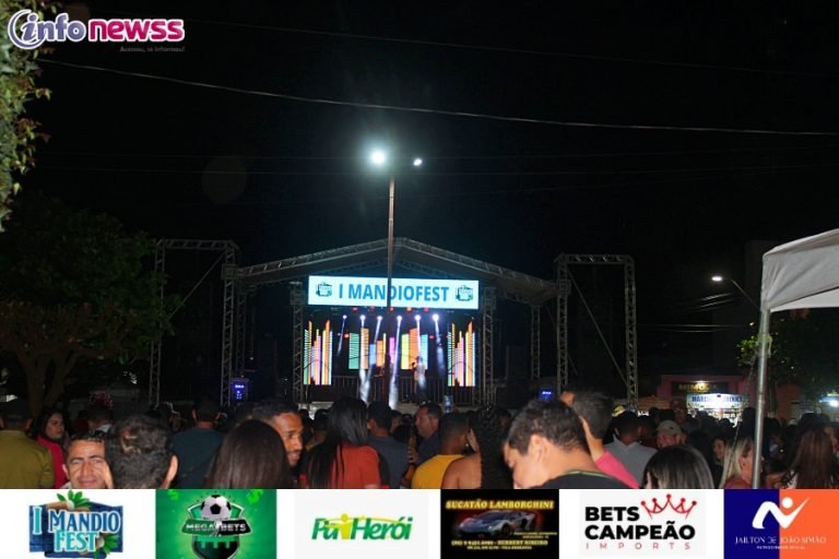 FOTOS | Apresentações Culturais e shows com Israel Silva, Kuarto de Vaqueiro e Érika Diniz na I MandioFest em Marcolândia — PI