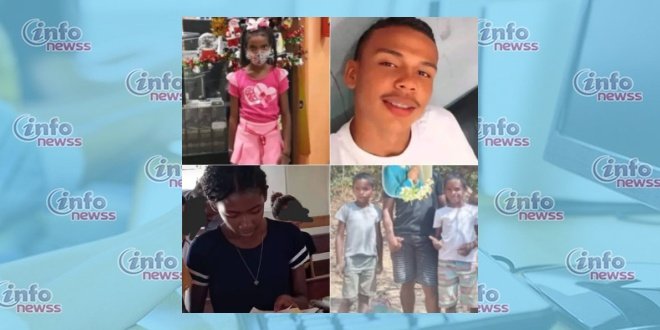 Conheça as cinco crianças da mesma família que se afogaram no rio Parnaíba 3