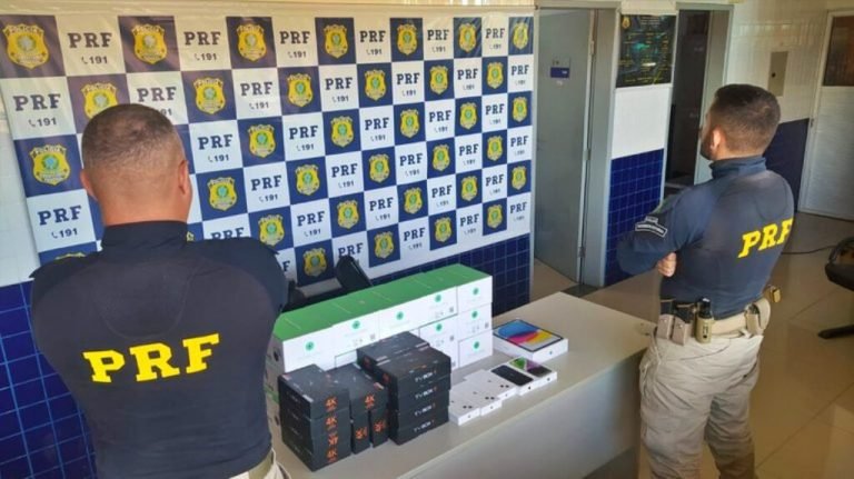 PRF apreende no Piauí carga ilegal de produtos eletrônicos avaliada em R$ 32 mil PRF apreende no Piauí carga ilegal de produtos eletrônicos avaliada em R$ 32 mil