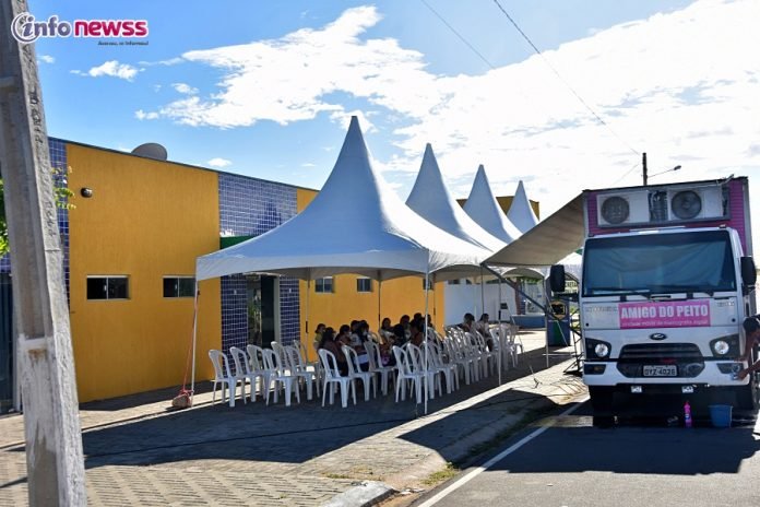 Unidade móvel oferta mamografias gratuitas para mulheres em Belém do Piauí - DSC_0948