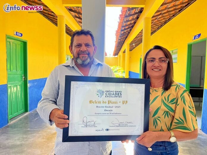 Belém do Piauí é destaque na Educação e conquista primeira colocação no Prêmio Band Cidades Excelentes 2023 - WhatsApp Image 2023-11-09 at 10.41.59 AM
