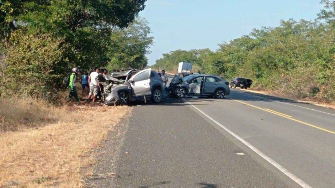 Colisão na BR-343 no Piauí deixa um morto e três feridos