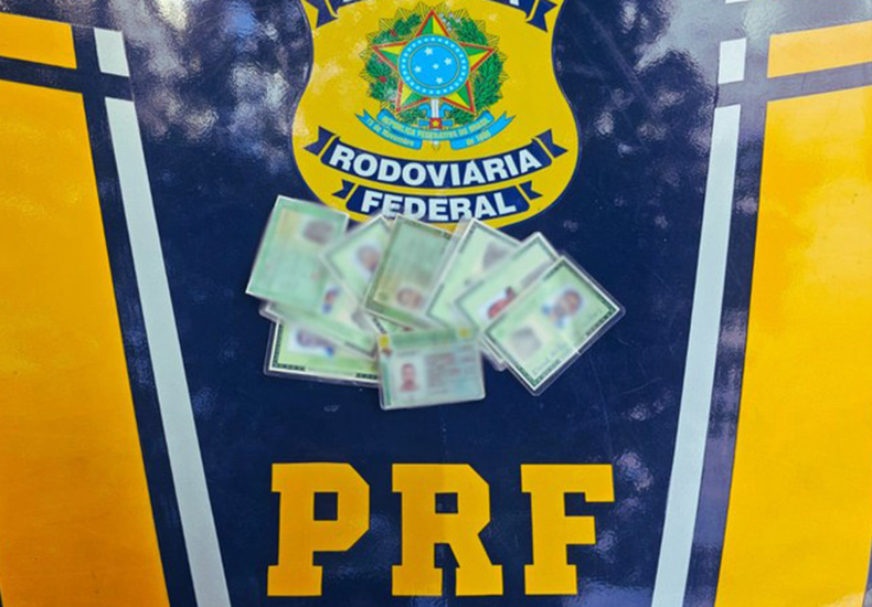 RGs falsos apreendidos pela PRF no Piauí seriam usados para abrir contas no MA