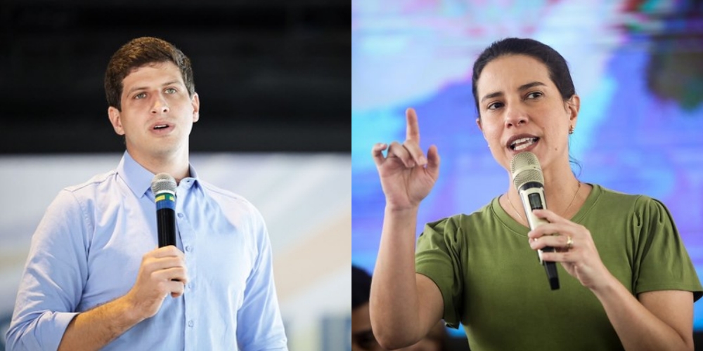 João Campos e Raquel Lyra