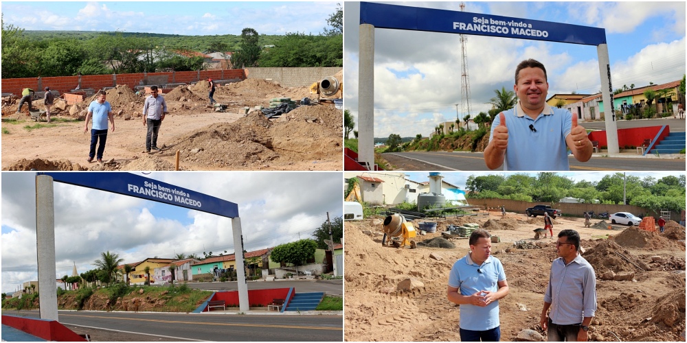Novim acompanha obras de infraestrutura em Francisco Macedo e destaca investimentos - destaque