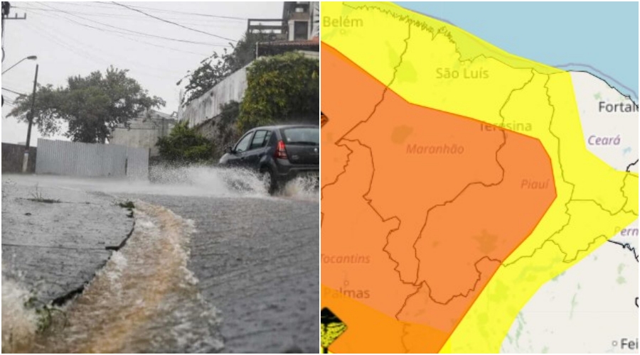 Piauí tem novos alertas de chuvas fortes - destaque