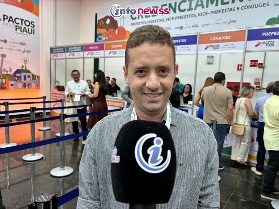 Prefeito Guilherme Maia participa do Pactos pelo Piauí e destaca avanços para Wall Ferraz