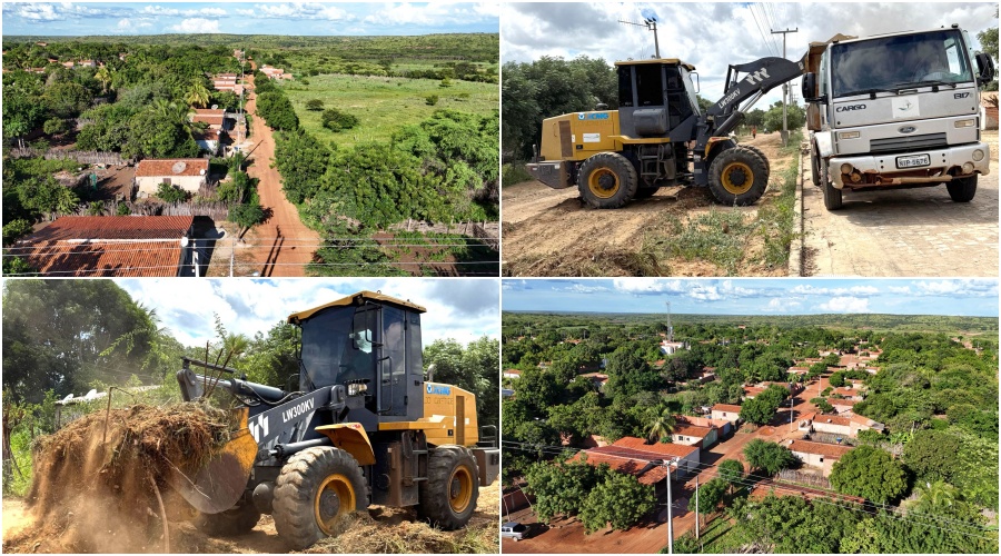 Prefeitura de Geminiano avança com melhorias na localidade Barreiros - destaque
