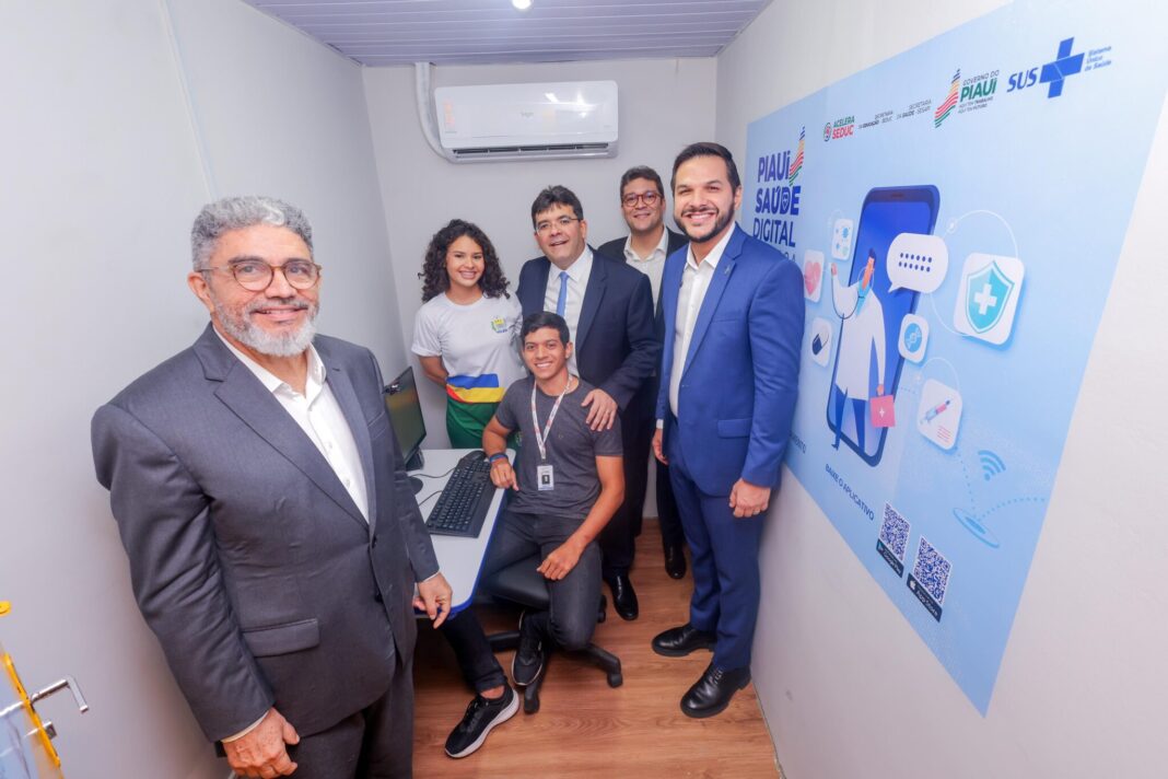 Todas as escolas estaduais do Piauí terão o Programa Saúde Digital, anuncia governador