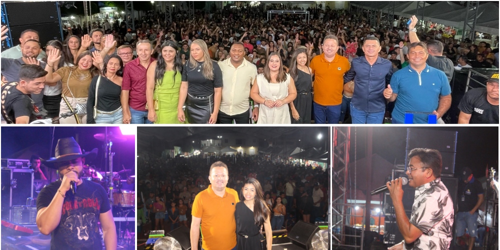 Veja fotos dos shows de Nonato Neto, Arreio de Ouro e Pegada de Major na III Cavalgada de Francisco Macedo - destaque