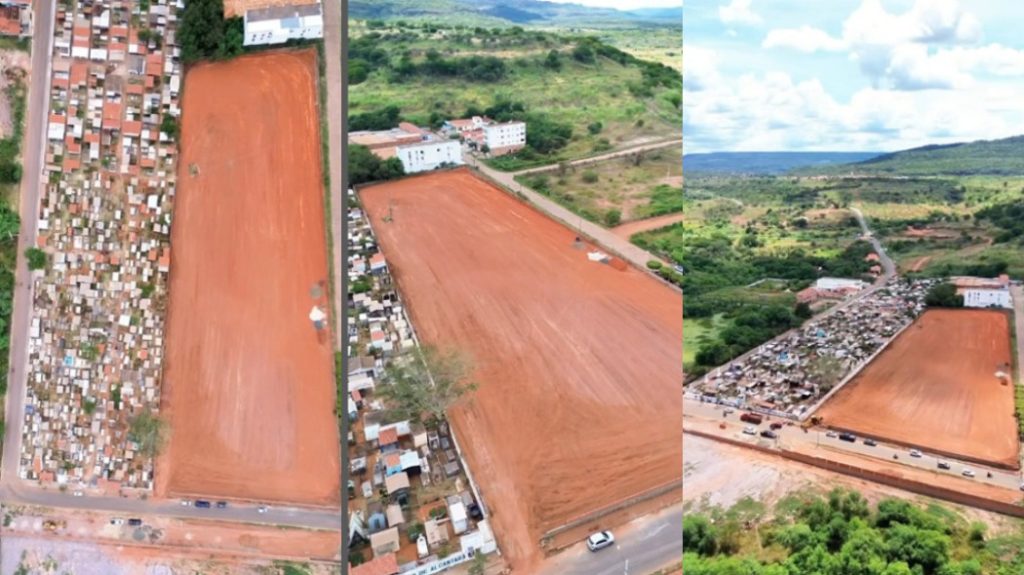 Obra de ampliação do Cemitério São Pedro de Alcântara é iniciada em Picos