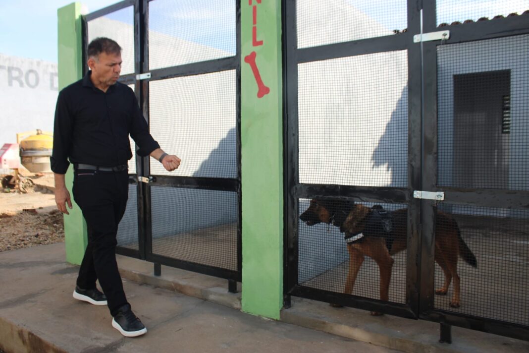 Penitenciária de Bom Jesus ganha novo pavilhão e canil com cão K-9