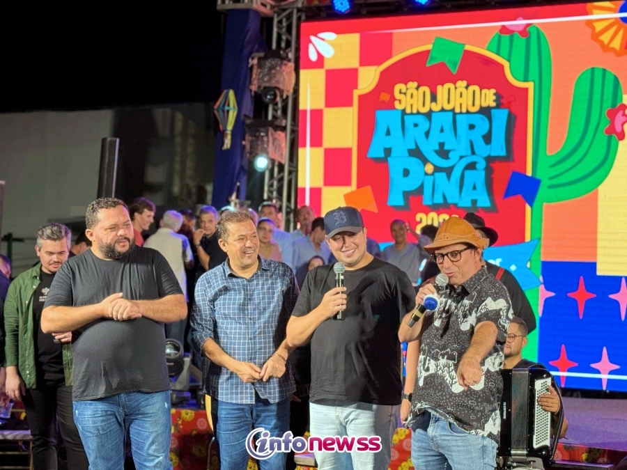 Veja fotos do lançamento das atrações do São João de Araripina 2025 3 - Veja fotos do lançamento das atrações do São João de Araripina 2025 - destaque