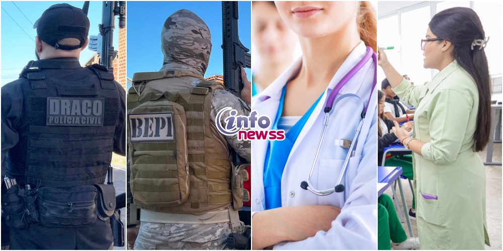 Governador volta a anunciar ciclo de concurso do Piauí em 2025; vagas para educação, saúde e segurança pública