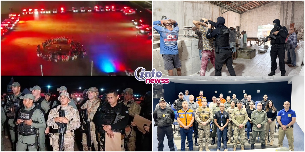 Piauí e Pernambuco realizam megaoperação conjunta e prende suspeitos e apreende drogas - destaque