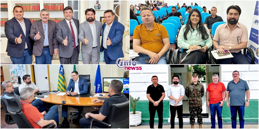 Prefeito Magno Dantas cumpre extensa agenda em Teresina e trata de obras, seca e visita do governador a Simões