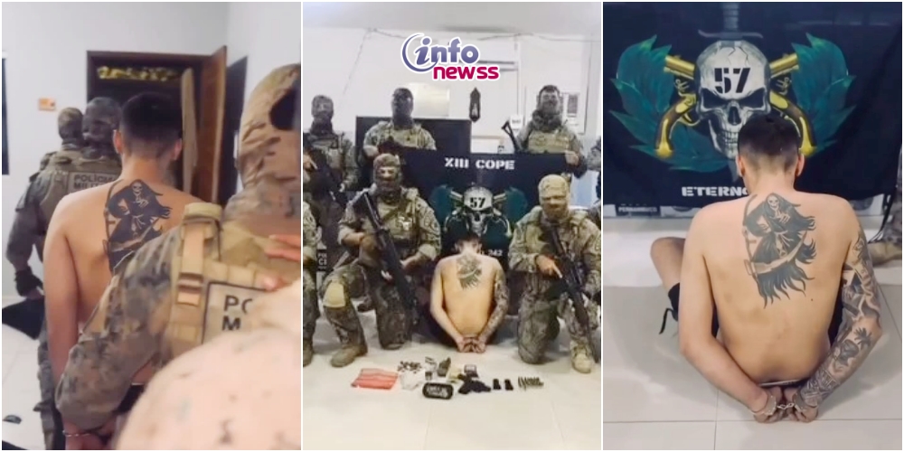 Homem investigado por múltiplos homicídios em Marcolândia–PI e Araripina–PE é preso em operação do BOPE