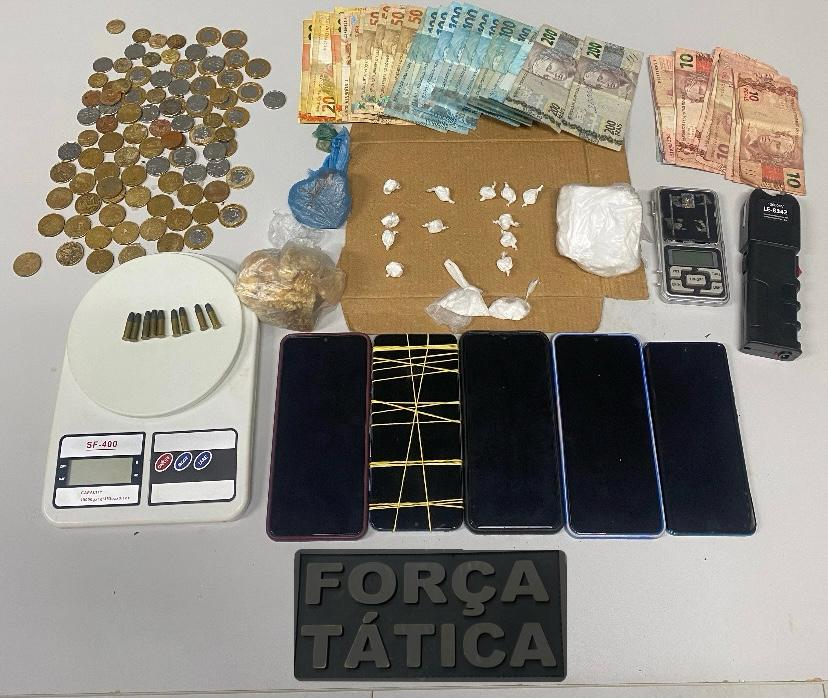Polícia Militar prende trio por tráfico de drogas em Valença do Piauí