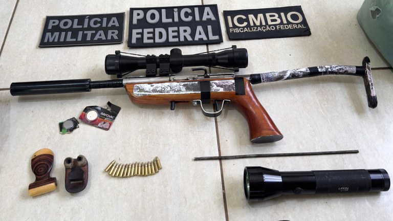 10 caçadores são presos no entorno das Serras da Capivara e Confusões pela PF 5