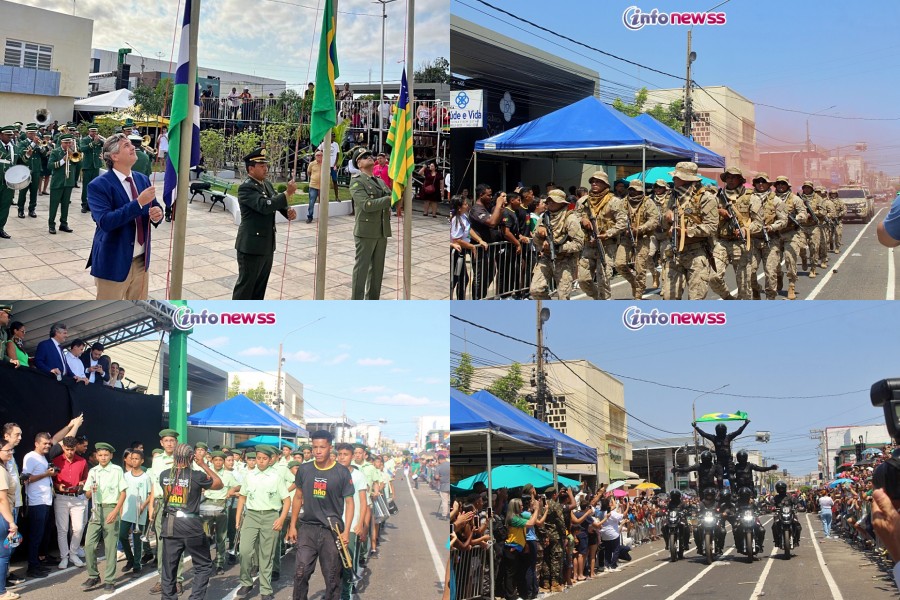 Prefeitura de Picos realiza Desfile Cívico da Independência com mais de 5.500 componentes
