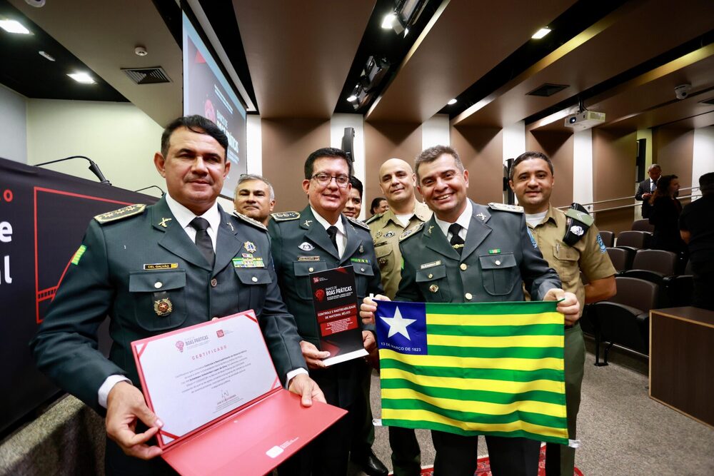 PM do Piauí é destaque nacional por inovação tecnológica com sistema Sicad