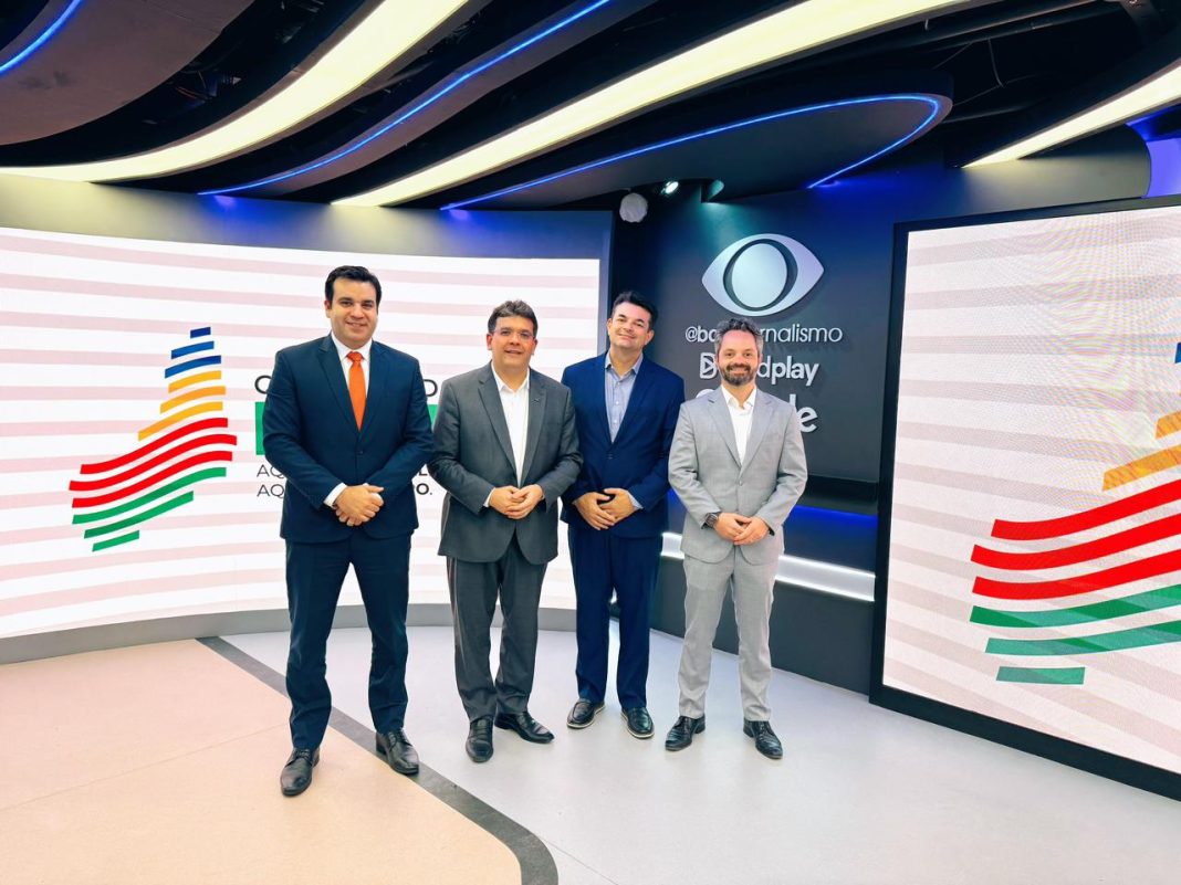 Rafael Fonteles destaca que exploração do petróleo na Margem Equatorial trará ganhos ao Norte e Nordeste Durante entrevista em rede nacional, Rafael Fonteles destacou que frutos da exploração serão revertidos em financiamento da transição energética. (Foto: Juliana Oliveira)